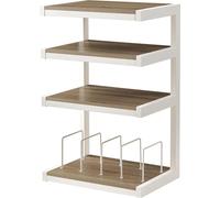 Support hi-fi Vinyl - NORSTONE - Esse - Acier laqué époxy - Étagères en verre - Design contemporain