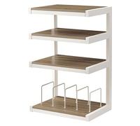 Support hi-fi Vinyl - NORSTONE - Esse - Acier laqué époxy - Étagères en verre - Design contemporain