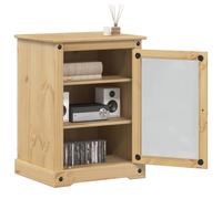 Meuble HiFi Corona 60x50x82 cm bois de pin massif meuble de rangement vidaXL