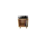 Meuble HiFi - ENOVA - VINYLE LOVER CUBE SW - Bois - 450x500x400 mm - Contemporain