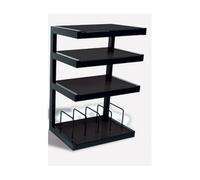 Meuble Hifi NORSTONE Esse vinyl - Noir