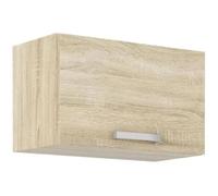 Meuble Hotte Porte Basculante - Décor Chene Sonoma - L 60 X 31,6 X H 36 Cm - Lassen