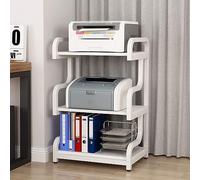 Meuble Imprimante Support Imprimante Support D'imprimante Au Sol Support De Copieur De Bureau pour Télécopieur À 3 Couches Meuble Bureau (Color : A)