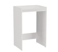 CDF Armoire de Machine à Laver et sèche-Linge Meuble Haut de Salle de Bain Etagère pour Machine Laver Moderne Meuble pour Salle de Bain Cuisine Buanderie Blanc 50x64x97,5 cm