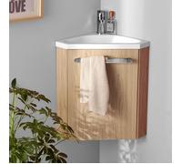 Meuble lave-mains d'angle SKINO