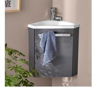 Meuble lave-mains d'angle SKINO