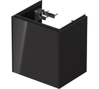Meuble Lave-Mains Duravit White Tulip porte gauche 384x410mm Graphite Brillant WT4240LH1H1