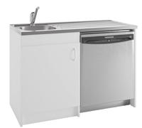 Meuble lave-vaisselle SIM avec jambage 1 porte L 1200 mm NEOVA S15V01057