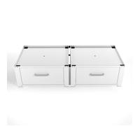 Meuble machine à laver Wasophoogte®- Hauteur 31cm - Blanc - Universel - Double