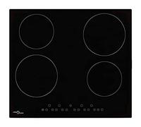 Meuble Maison Plaque de cuisson céramique 4 brûleurs Touch Control 6000 W