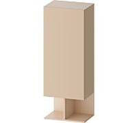 Meuble mi-hauteur Duravit Balcon BA1302LJEIE0000 50x36x132cm, porte à gauche, beige sable texturé