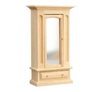 Meuble miniature pour maison de , échelle 1 à 12 avec miroir et décoration brillante, meubles de maison de pour fêtes d'anniversaire, vacances, décoration de salon, collections, projets