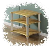 Meuble multimédia AV à 1, 2, 3 ou 4 niveaux, 33 pouces, meuble pour amplificateur, composants stéréo, support audio HiFi en bois, support pour tourne-disque, pour maison, bureau, cinéma, DJ, routeur