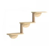 Meuble mural d'escalade pour chat - Étagère murale en bois pour chat - Pour dormir, jouer, escalader et se détendre - Peut facilement supporter jusqu'à 15,9 kg