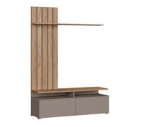 Vicco Meuble Mural Harro, Chêne doré/Anthracite,