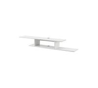 Meuble mural pour TV Støvring 21 x 150 x 25 cm blanc [en.casa]