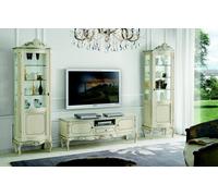Meuble-paroi 3pcs rtv 2x vitrine Design Meubles italiens salon style baroque