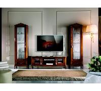 Meuble-paroi 3pcs rtv 2x vitrine Design Meubles italiens salon style baroque