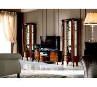 Meuble-paroi 3pcs rtv avec 2x vitrine Design Italien meubles de luxe style baroque Nouveau