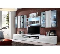 Meuble-paroi design 3x support TV+étagère murale+2x armoire murale 6pcs JVmoebel