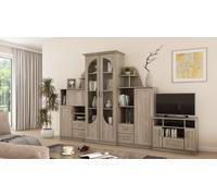 Meuble-paroi Texas avec meuble TV - Chêne Sonoma clair, 320x207x44 cm