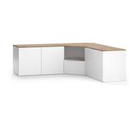 Meuble-paroi Wido, 2 pièces, Blanc, Vicco 58546