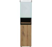 Meuble pour aquarium colonne 35 x 35 cm noir