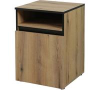 Meuble pour aquarium colonne 50 x 50 cm noir