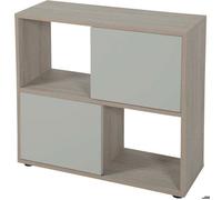 Meuble pour aquarium Iseo et Tana 84L gris