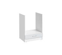 Meuble pour four encastrable eco blanc brillant l 60 cm