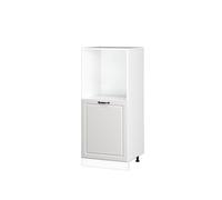 Vicco Meuble pour Four R-Line, Blanc Campagne/Blanc, 60 cm