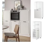 Meuble pour four R-Line, 60cm, Blanc campagne/Blanc, Vicco 37796