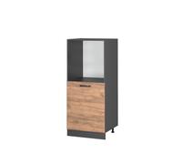 Vicco Meuble pour Four R-Line, Chêne de Force doré/Anthracite, 60 cm