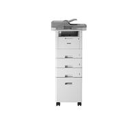 - Meuble pour imprimante - blanc - pour Brother DCP-L6600DWT, HL-L6450DW, MFC-6000, MFC-L6950DW