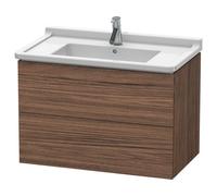 Meuble Pour Lavabo Encastrable Duravit L-Cube pour 030480 469x820x558mm Noyé foncé