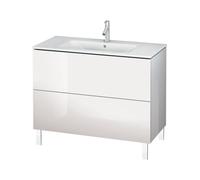 Meuble Pour Lavabo Encastrable Duravit L-Cube pour 233610 À poser 481x1020x704mm Noyé foncé