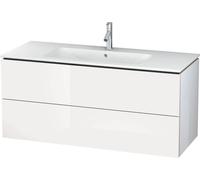 Meuble Pour Lavabo Encastrable Duravit L-Cube pour 233612 481x1220x550mm Noyé foncé