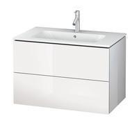 Meuble Pour Lavabo Encastrable Duravit L-Cube pour 233683 481x820x550mm Noyé foncé