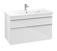 Meuble Pour Lavabo Encastrable Villeroy et Boch Venticello Blanc Brillant A92601DH