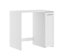 Meuble pour lave-linge blanc - SoBuy - 90×60×88 cm - Panneau de particules - Finition mélaminée