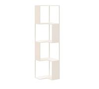 Meuble pour livre,étagère chambre,étagère bureau,etagere rangement,rangement chambre,colonne de rangement chambre,etagere bibliotheque,Convient pour, salon, chambre, bureau, balcon, bureau(Milky white
