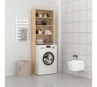 Meuble pour Machine à Laver Armoire Lave-linge Buanderie Salle de Bain vidaXL