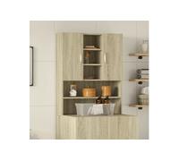 Meuble pour machine à laver Chêne sonoma 70,5x24x90 cm
