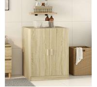 Meuble pour machine à laver chêne sonoma 70,5x71,5x91,5 cm Chêne sonoma G