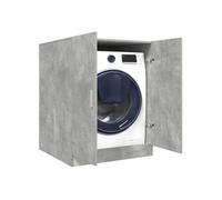 Meuble pour machine à laver Gris béton 70,5x71,5x91,5 cm