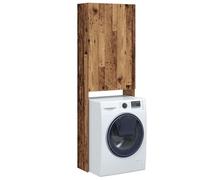 vidaXL Meuble pour machine à laver Vieux bois 64x25,5x190 cm Old wood G