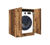 Meuble pour machine à laver vieux bois 70,5x71,5x91,5 cm