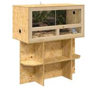 Meuble pour Terrarium, Support Base pour Terrarium Marron 80 x 40 x 50 cm OSB