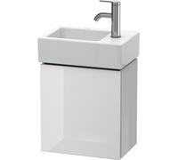 Meuble Pour Vasque à Poser Duravit L-Cube pour 072438 Charnières Gauche 400x364x241mm Blanc brillant