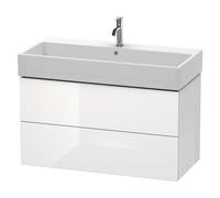 Meuble Pour Vasque à Poser Duravit L-Cube pour 235010 544x984x459mm Blanc brillant